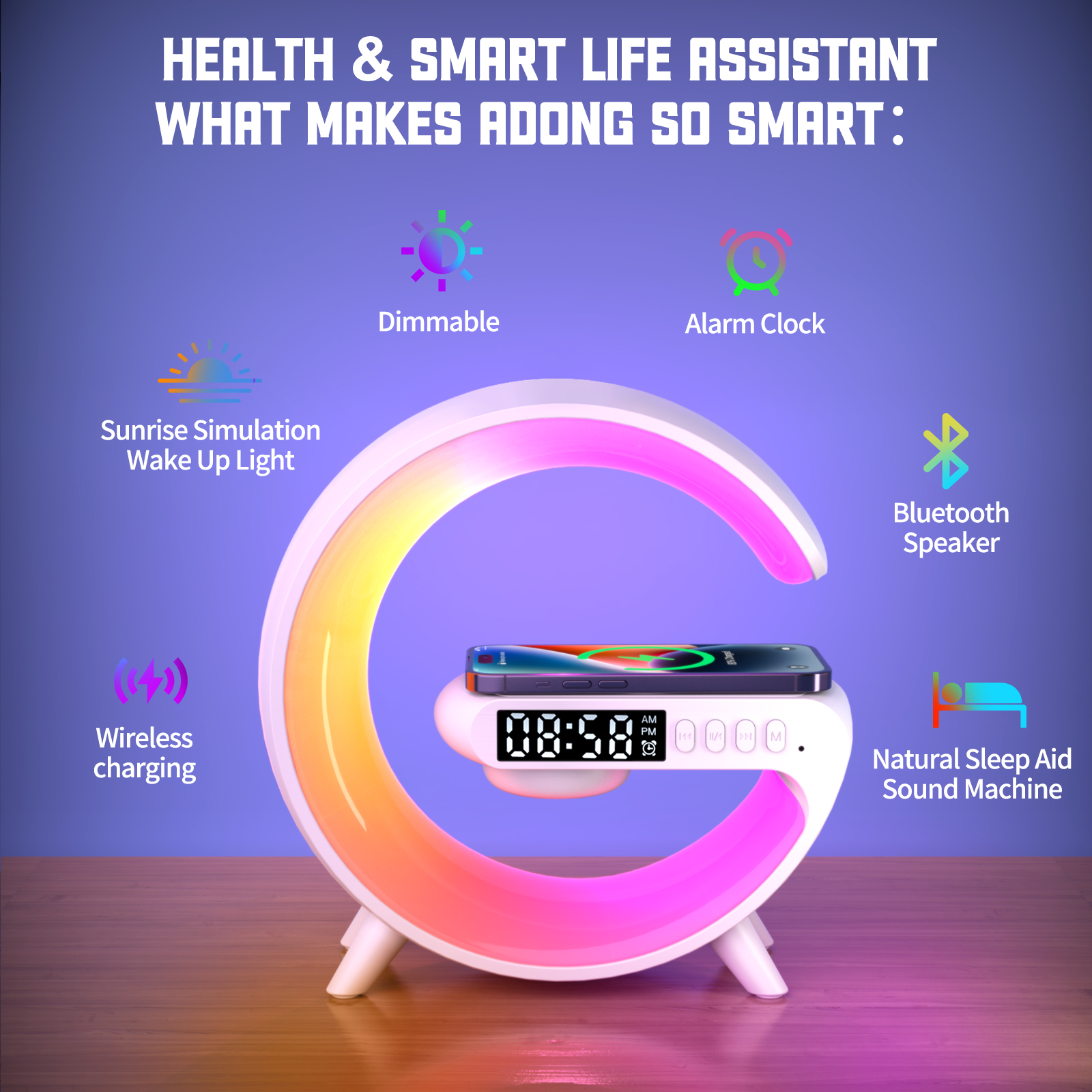 Small RGB Wireless Charger Sma - Home Security Wireless review and price