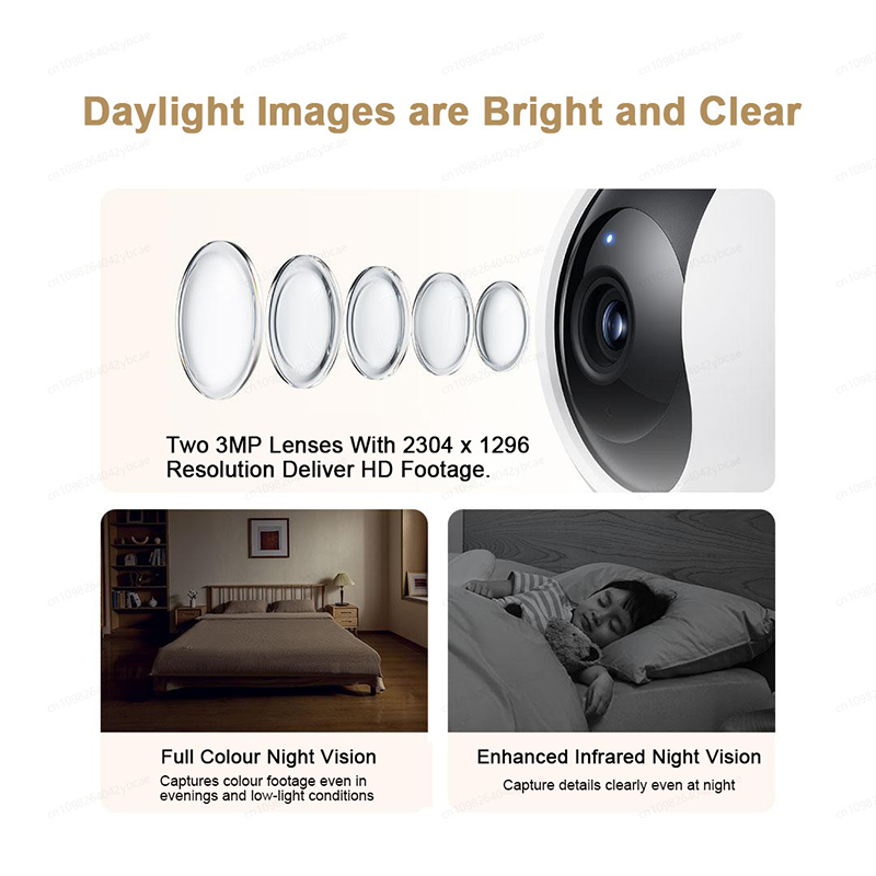 XIAOMI Smart Camera C300 Dual  - Home Security No Subscription review and price