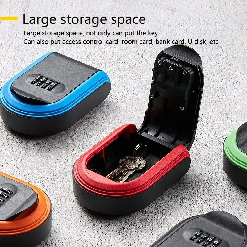 Wall Mount Key Lock Box, 4 Dig - Home Security Key Box review and price