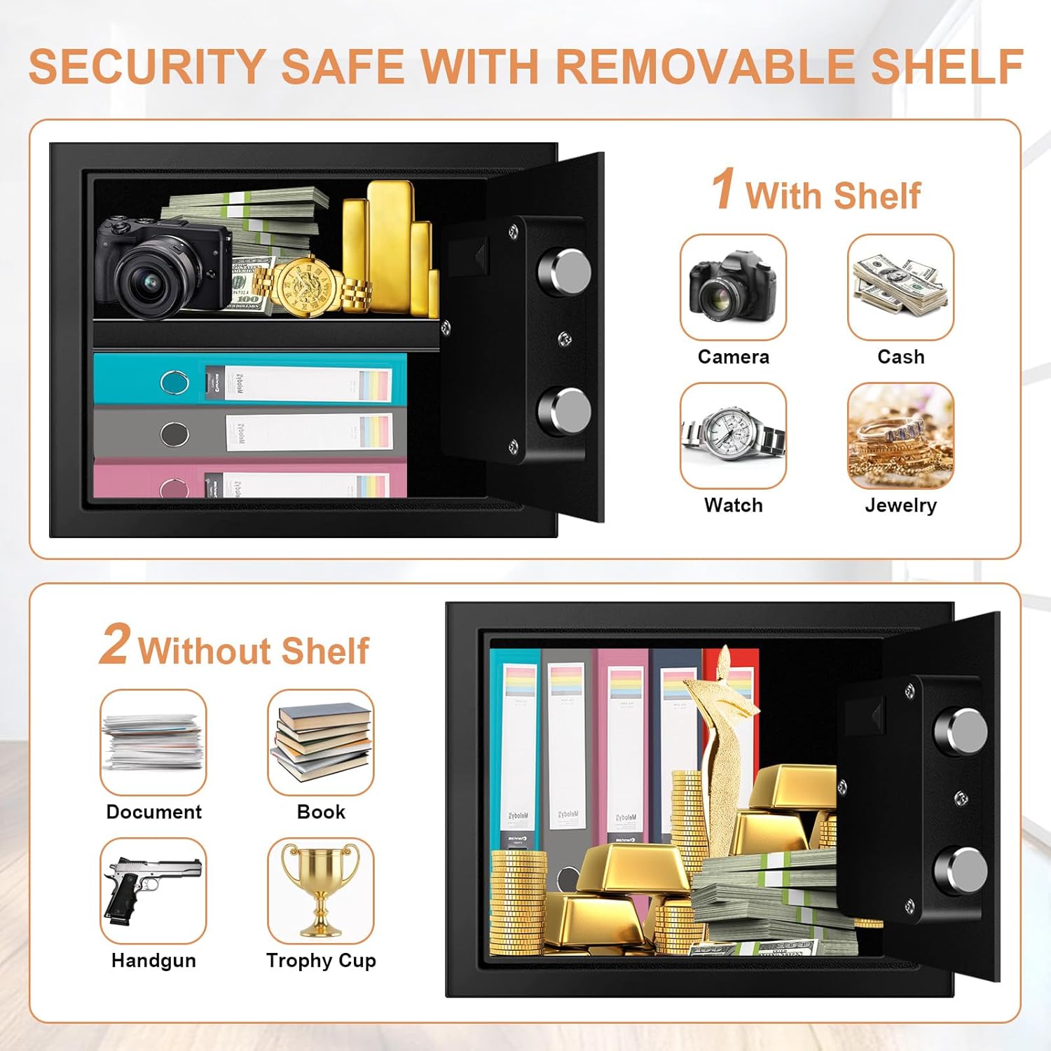 1.2 Cuft Fireproof Waterproof  - Home Security Key Box review and price