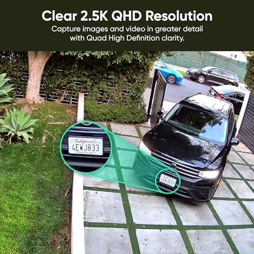 2.5K AI Security Camera, Indoo - Home Security No Subscription review and price