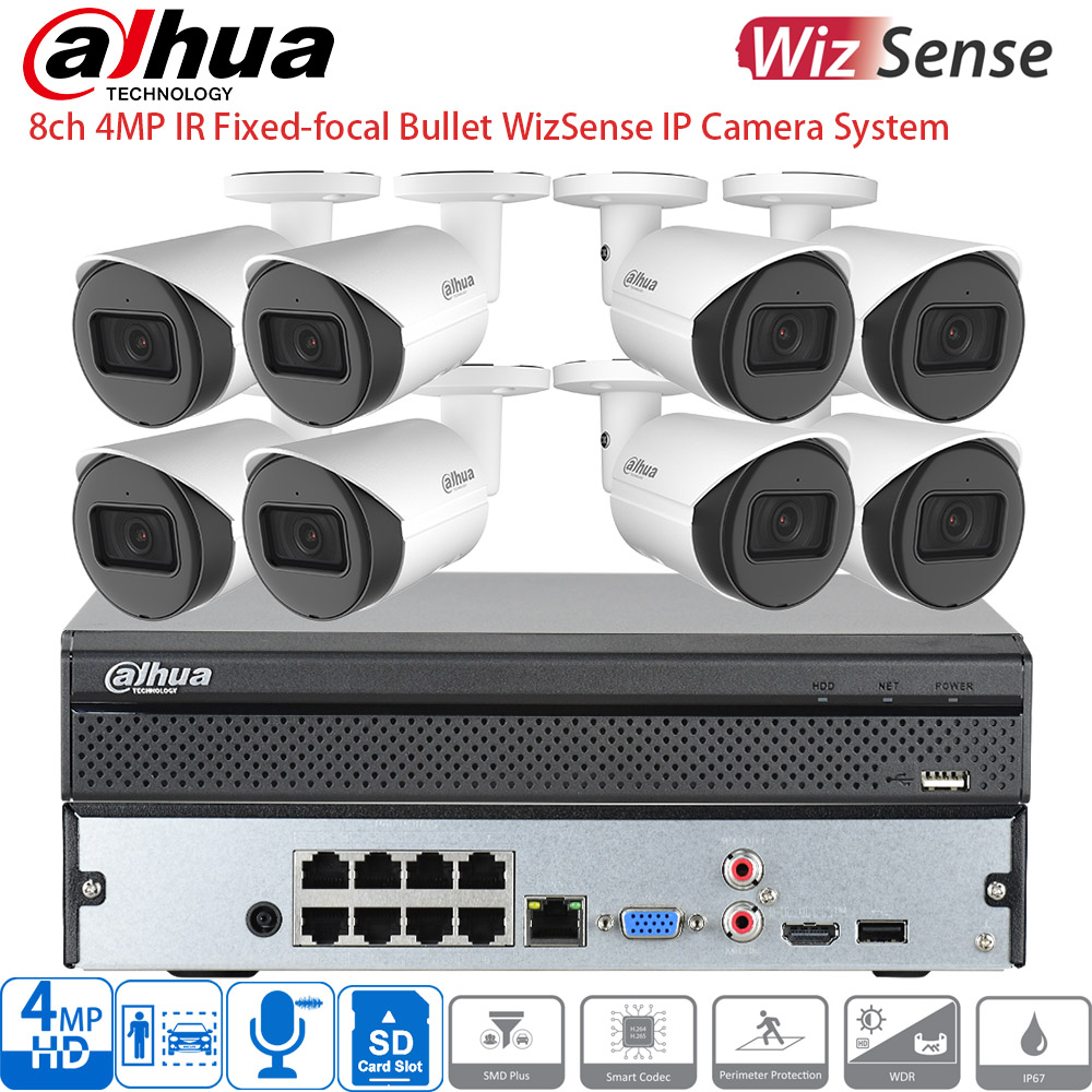 Dahua 8-Channel Security Camer - Home Security And Camera Systems review and price