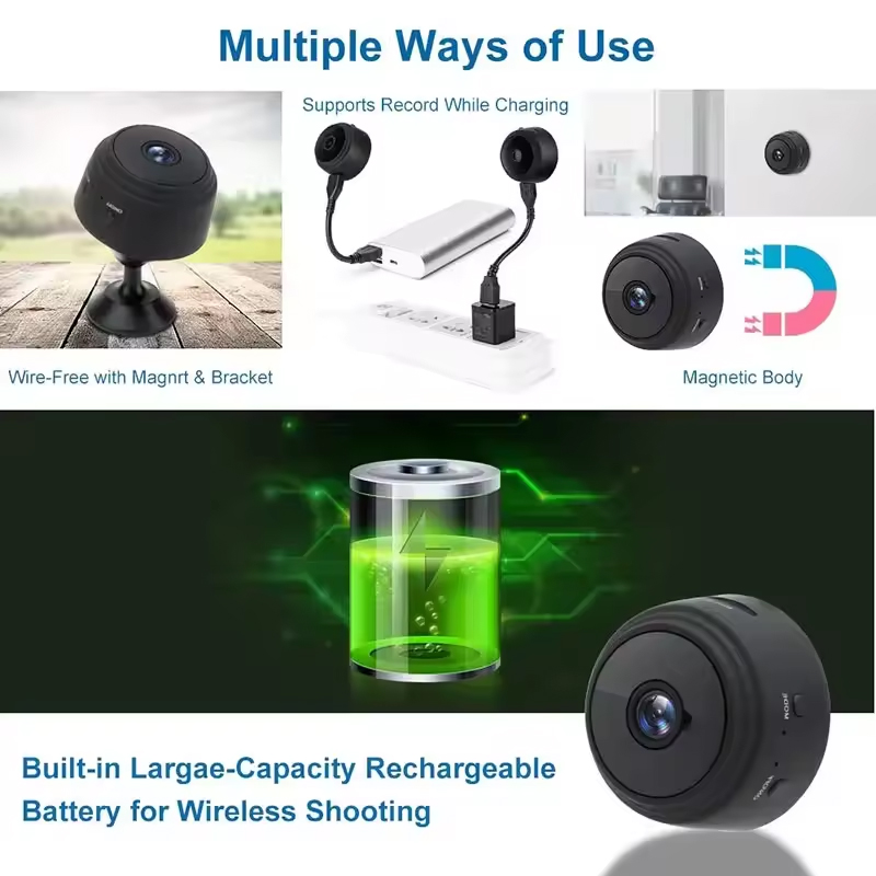 1080P HD Mini WiFi Camera Baby - Home Security Wireless review and price