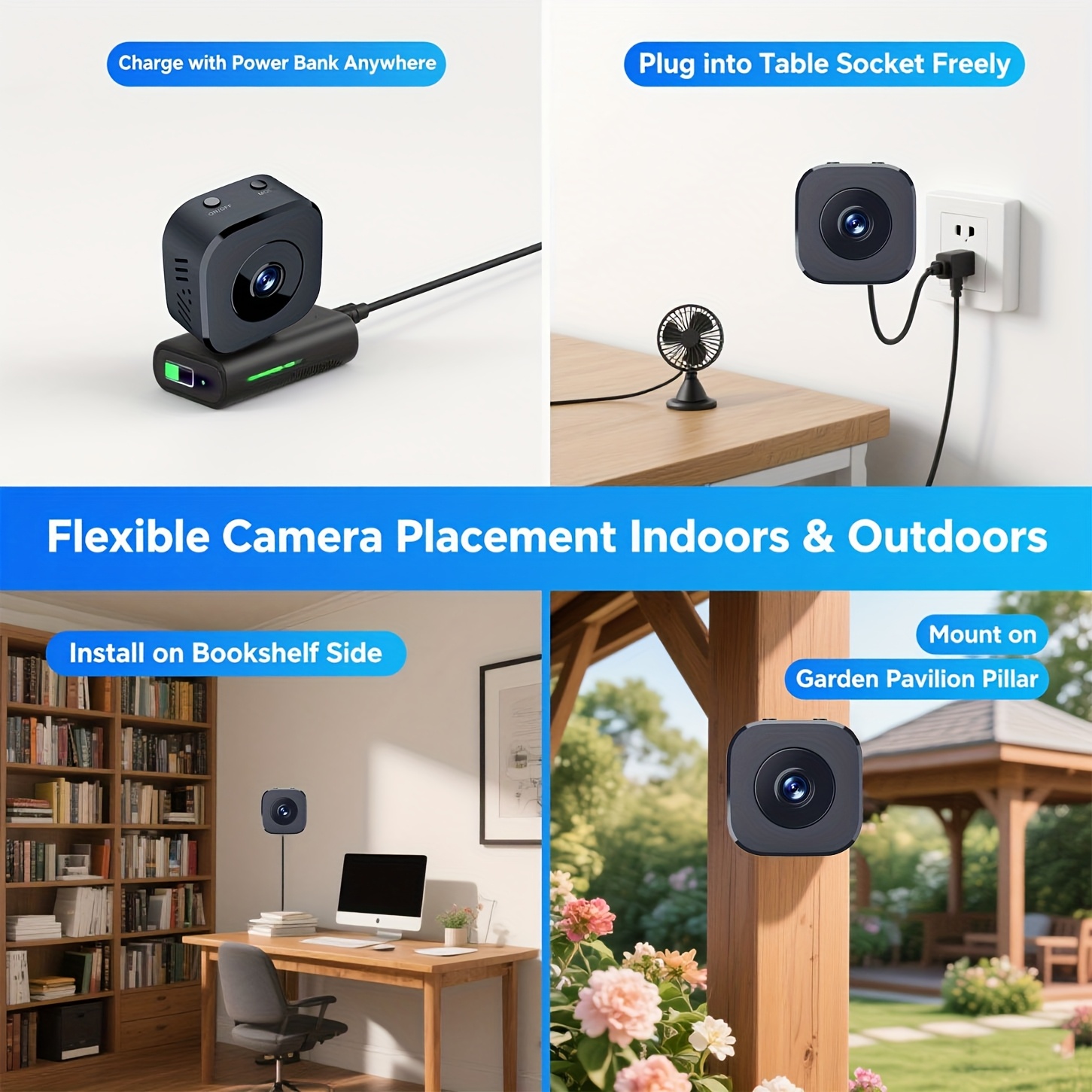 1080P HD Mini WiFi Camera Indo - Home Security Wireless review and price