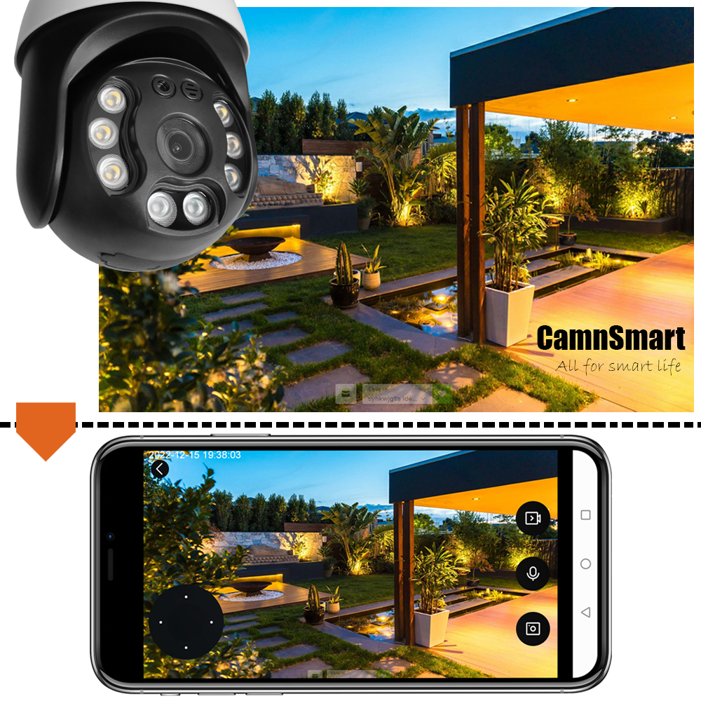 Camnsmart Tuya 5MP Alexa Wifi  - Home Security Google Camera review and price