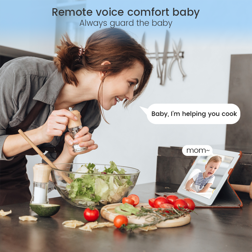 4MP WiFi xiaovv indoor Baby Mo - Home Security Premium review and price