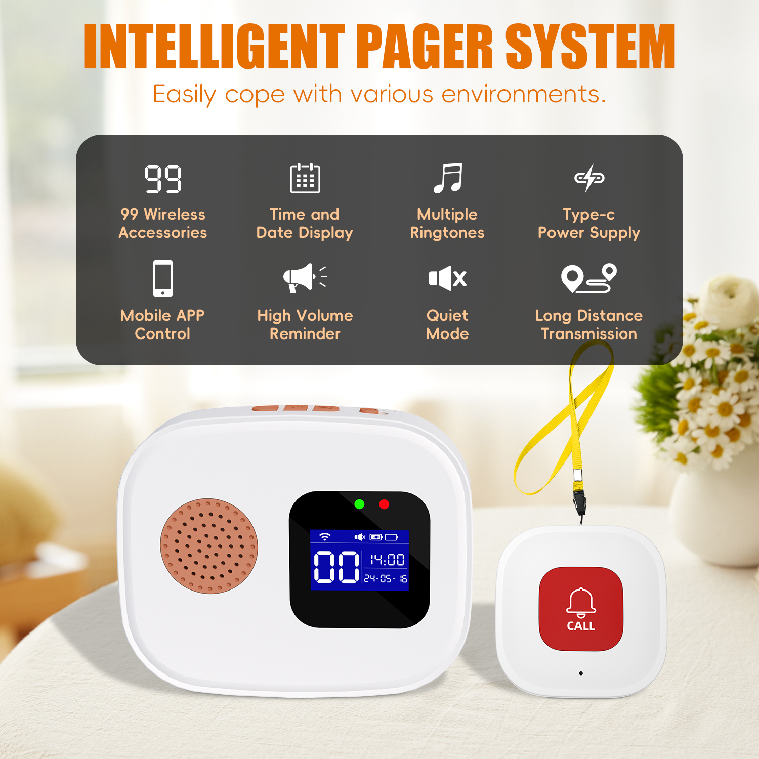 Emergency Call Button for Seni - Home Security Alexa review and price