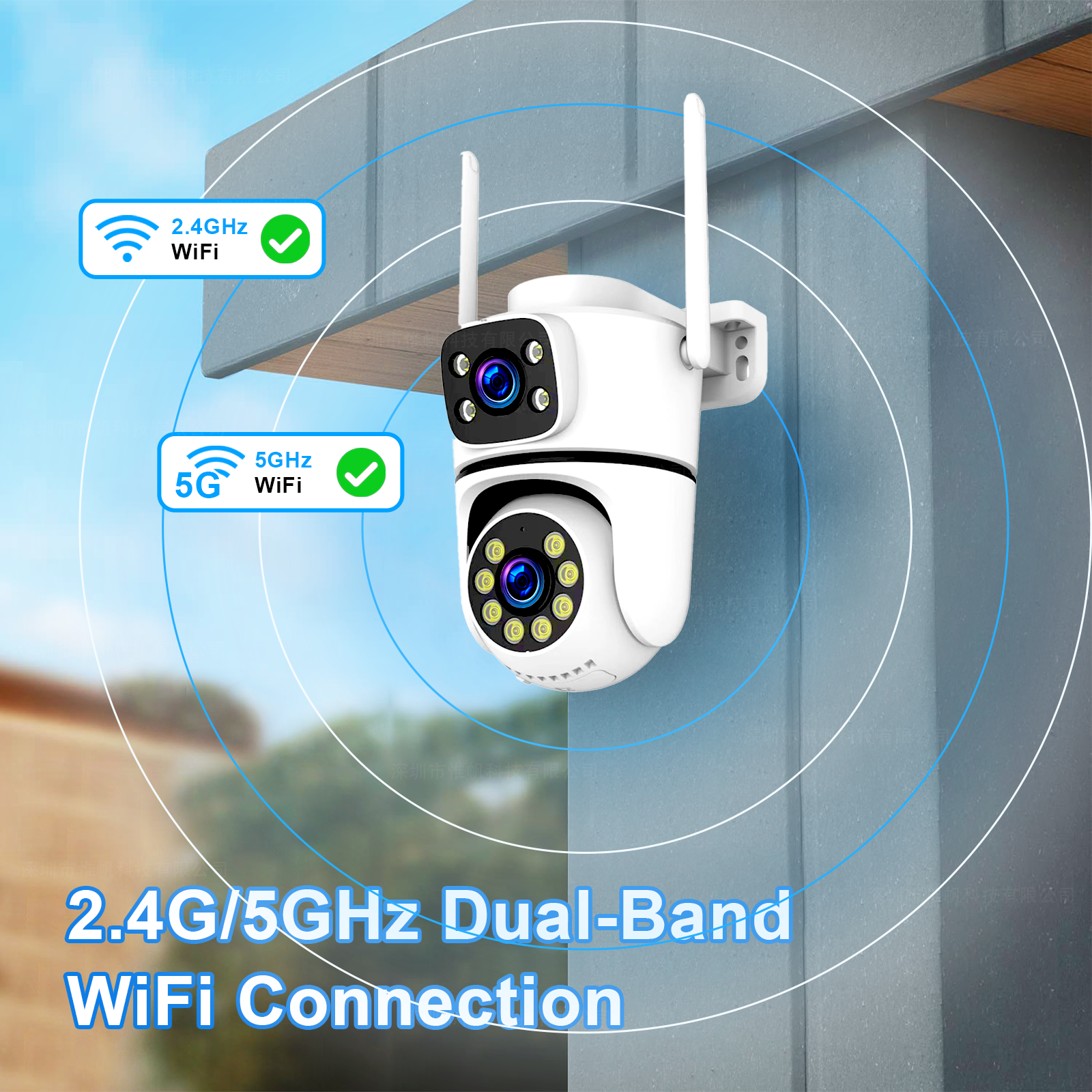 Tuya 10MP HD Dual Lens 5G Wifi - Home Security Google Camera review and price