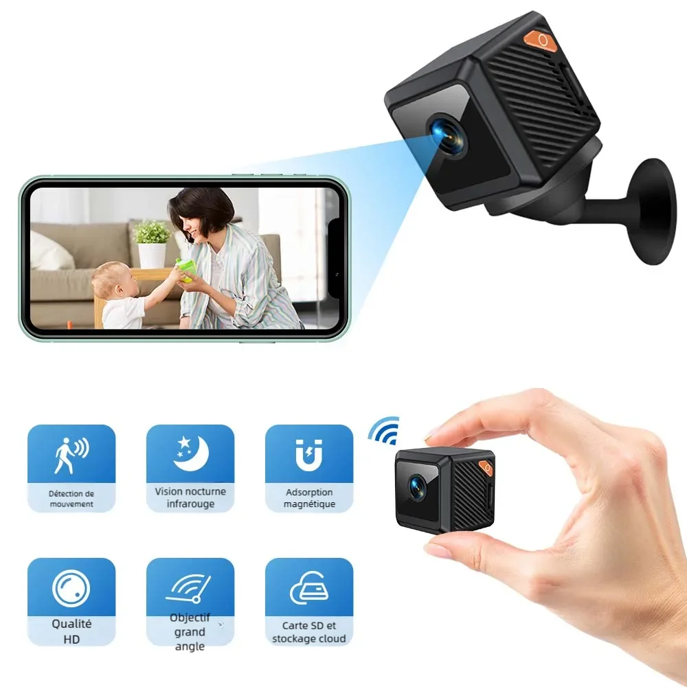 W02 1080P mini security protec - Home Security Video review and price