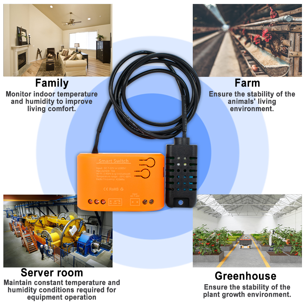 Tuya WiFi Temperature Humidity - Home Security Alexa review and price