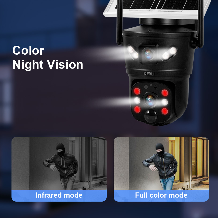 KERUI Outdoor 6MP Solar Camera - Home Security And Cctv review and price