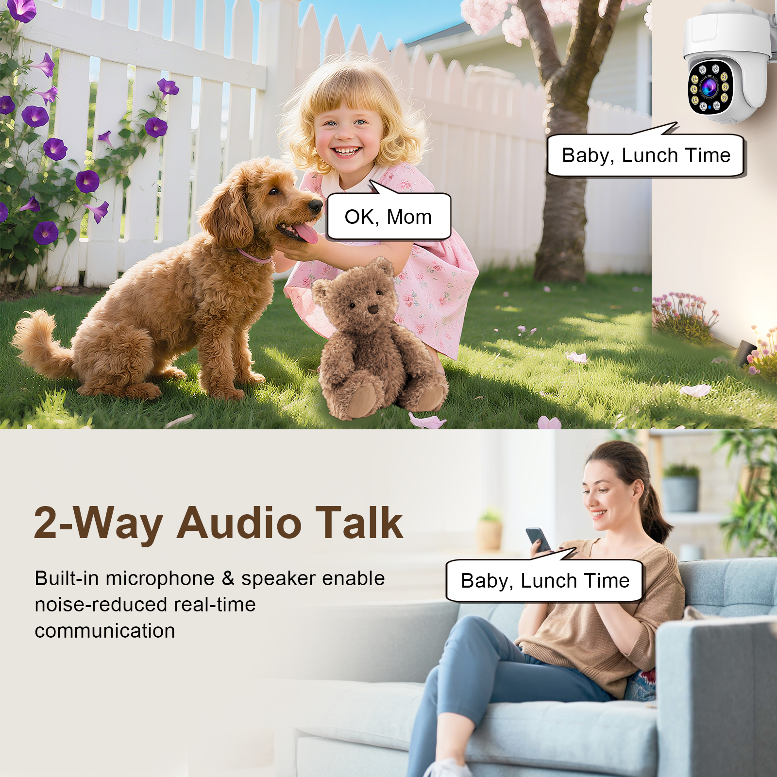 5MP Tuya Wifi IP Camera Outdoo - Home Security Google Camera review and price