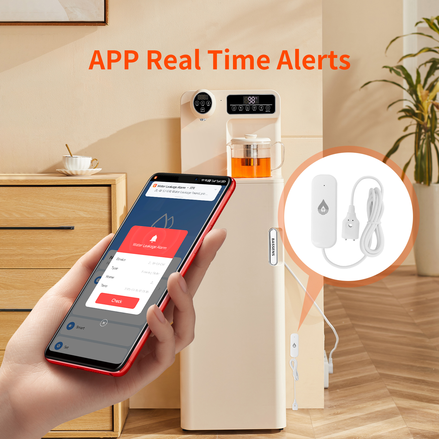YFK Tuya WiFi Water Leakage Se - Home Security Alexa review and price