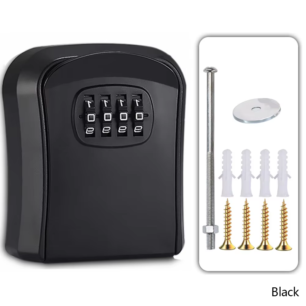 Wall Mount Key Lock Box with 4 - Home Security Key Box review and price