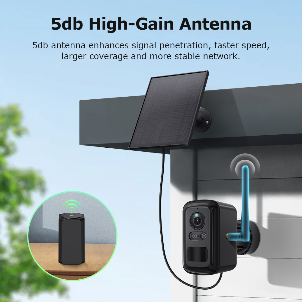 INQMEGA 3MP Solar Wireless Sec - Home Security No Subscription review and price