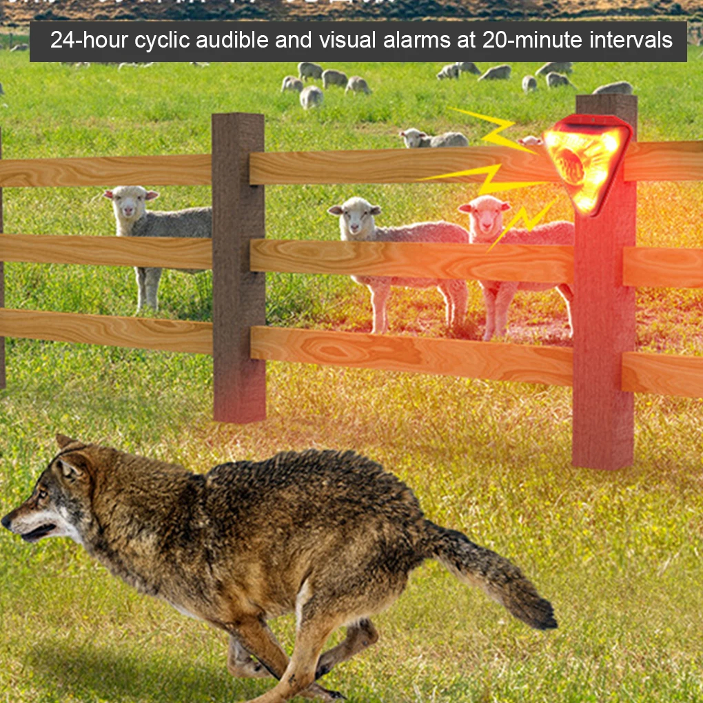 Outdoor Solar Alarm Light 6LED - Barking Dog Alarm review and price