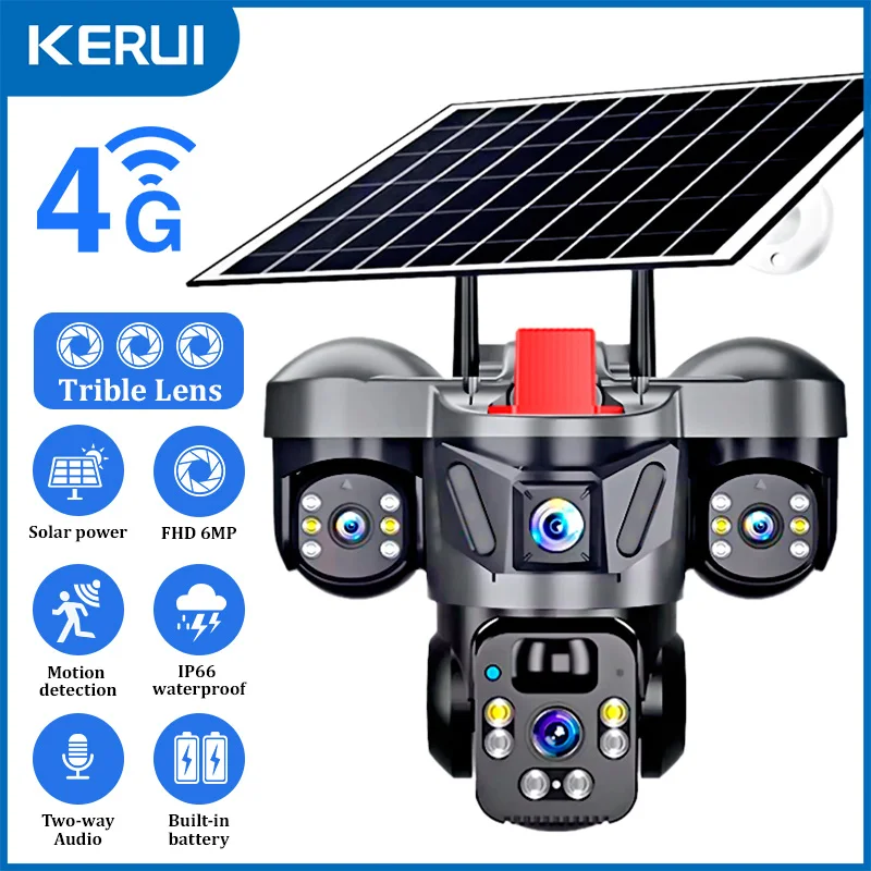 KERUI V380 Pro Outdoor PTZ 6MP - Home Security And Cctv review and price