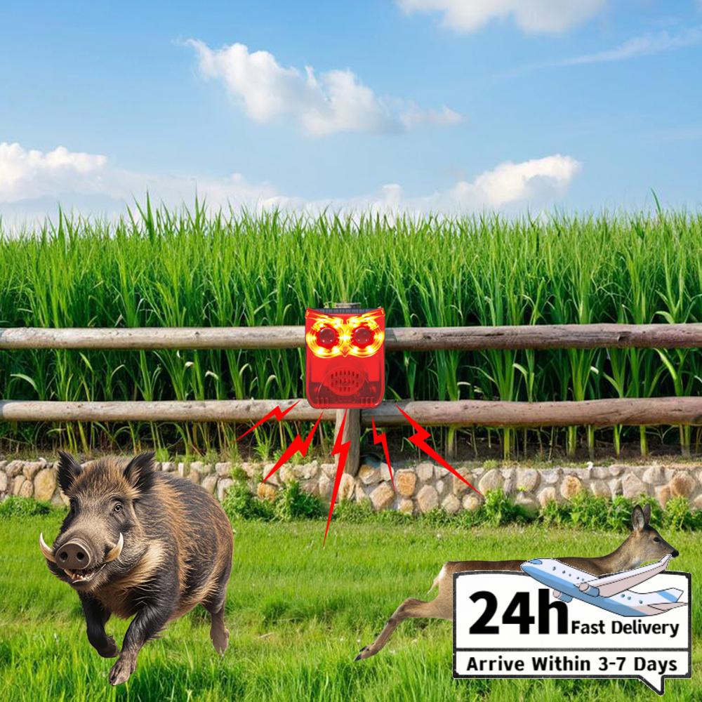 Solar Outdoor Motion Sensor Al - Barking Dog Alarm review and price