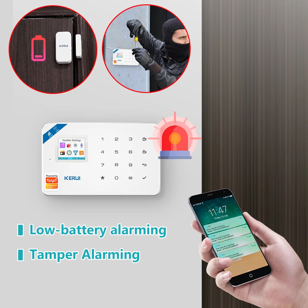 KERUI W181 Alarm System Securi - Home Security Wireless Camera review and price
