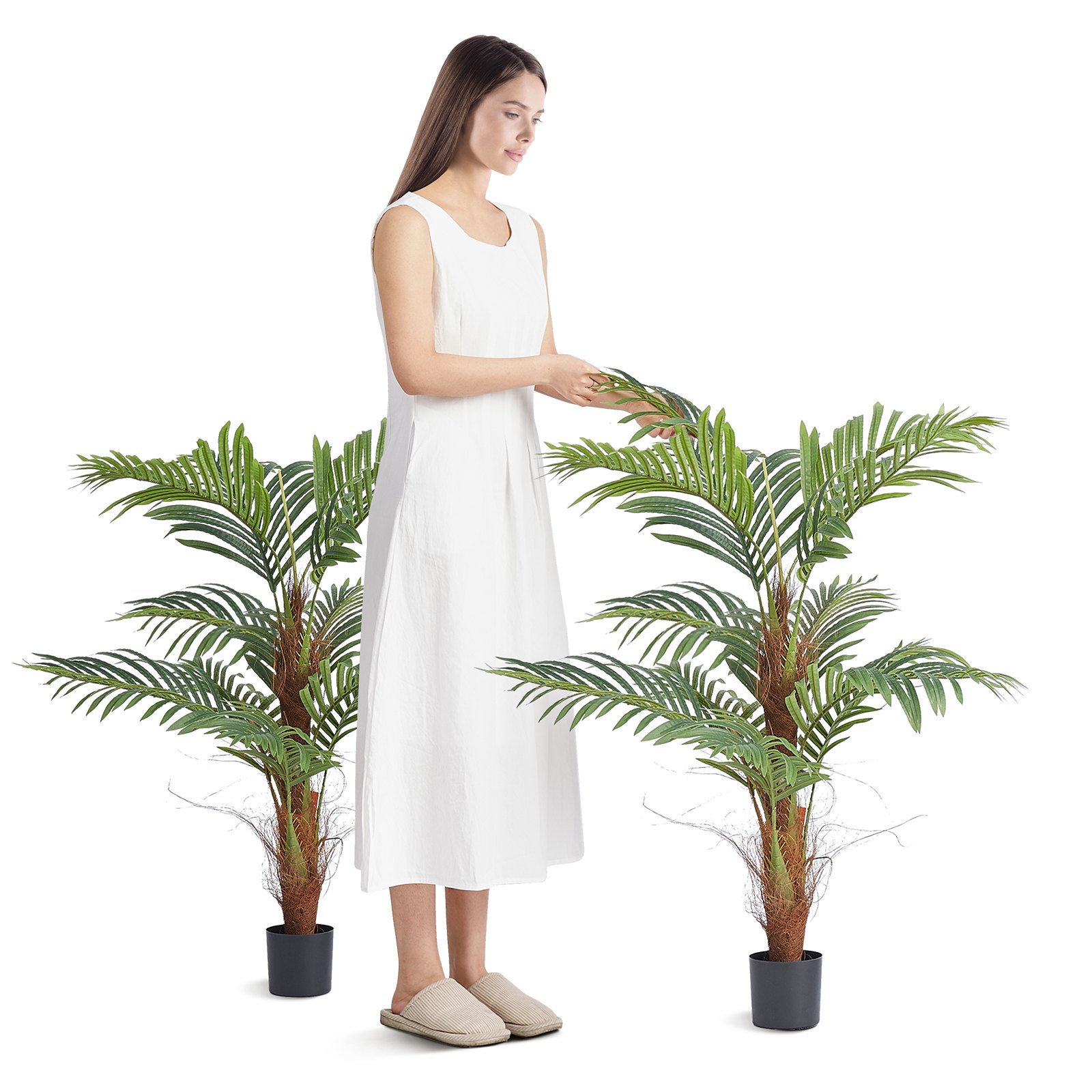 Artificial Palm Tree, 4 FT Tal - Home Security Tips review and price