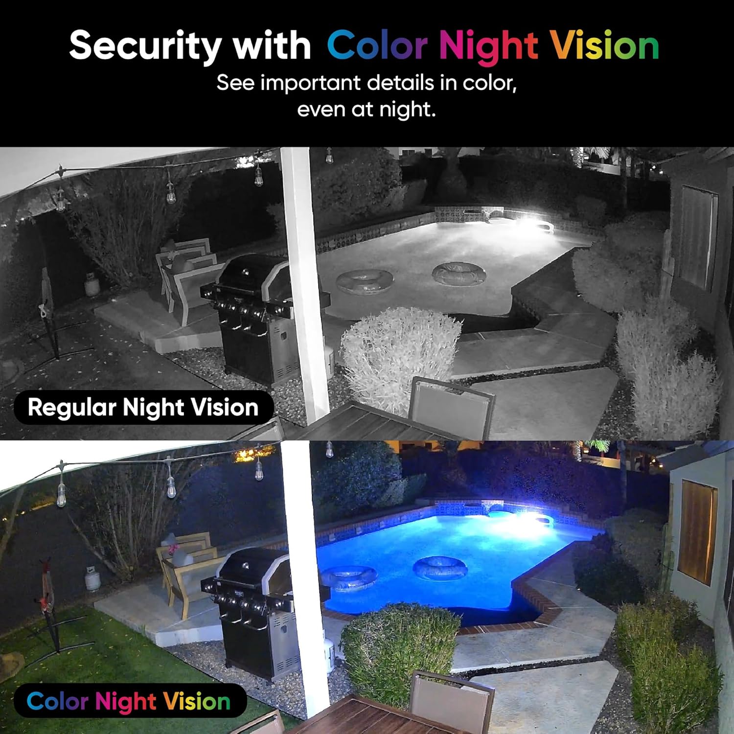 2.5K AI Security Camera, Indoo - Home Security No Subscription review and price