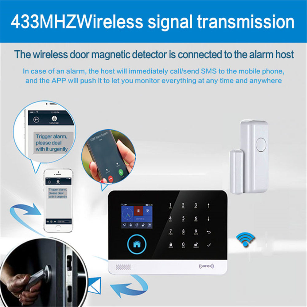 433mhz  Wireless Window Door M - Home Security Equipment review and price