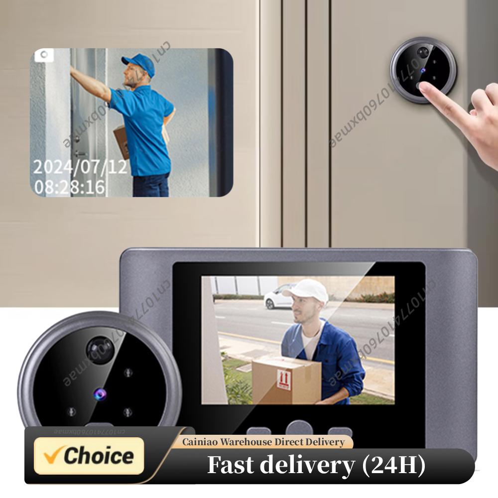 Wireless Peephole Video Doorbe - Home Security Systems Wireless review and price