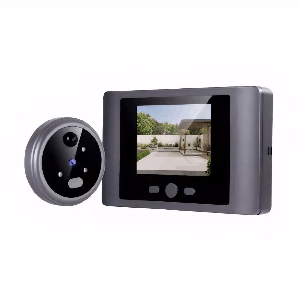 Wireless Peephole Video Doorbe - Home Security Systems Wireless review and price