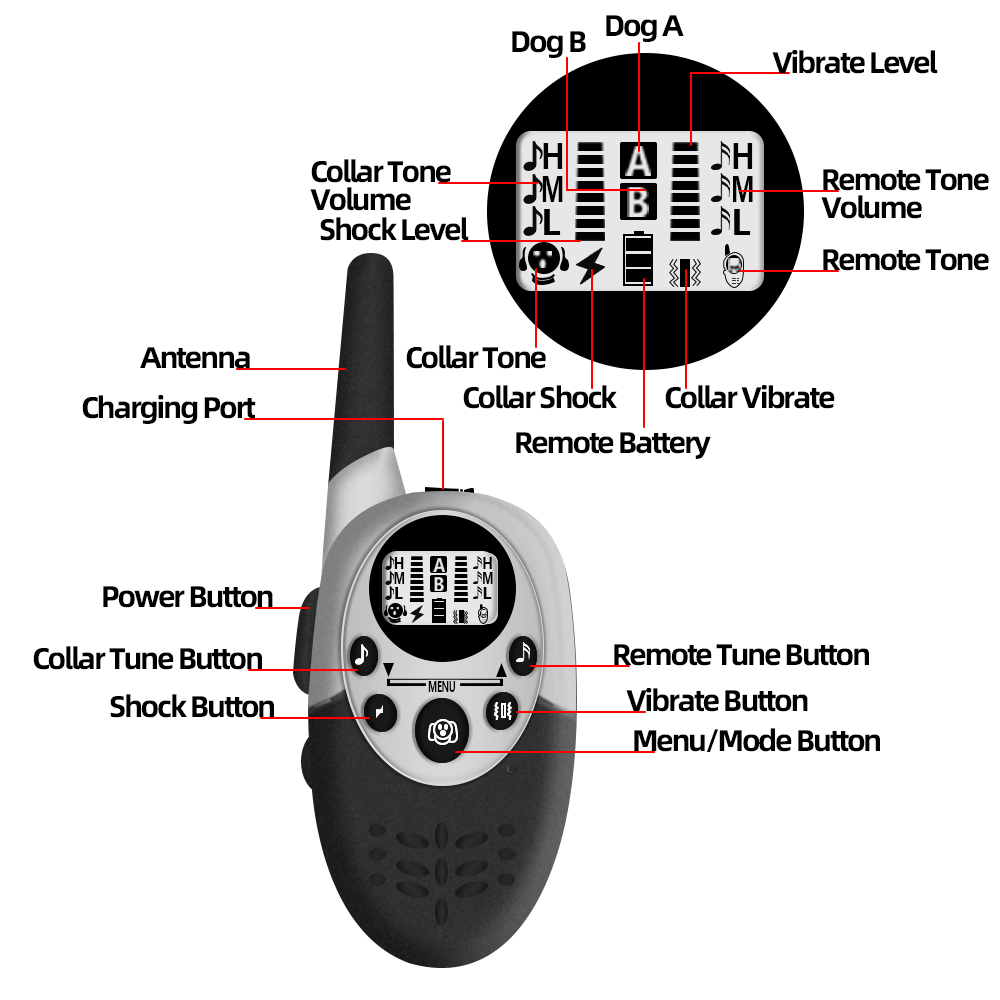 1000M Remote Control Dog Train - Barking Dog Alarm review and price