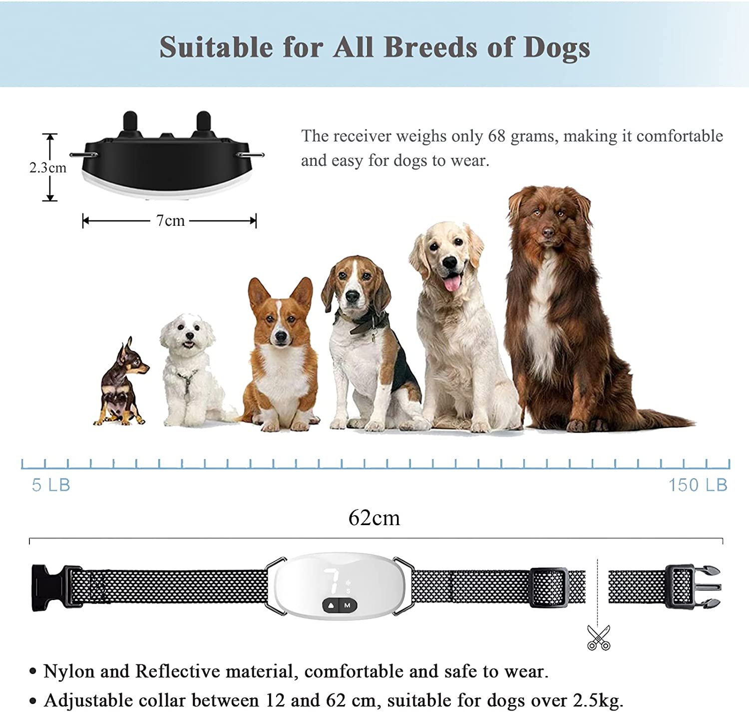 Anti bark dog collar Electric  - Barking Dog Alarm review and price