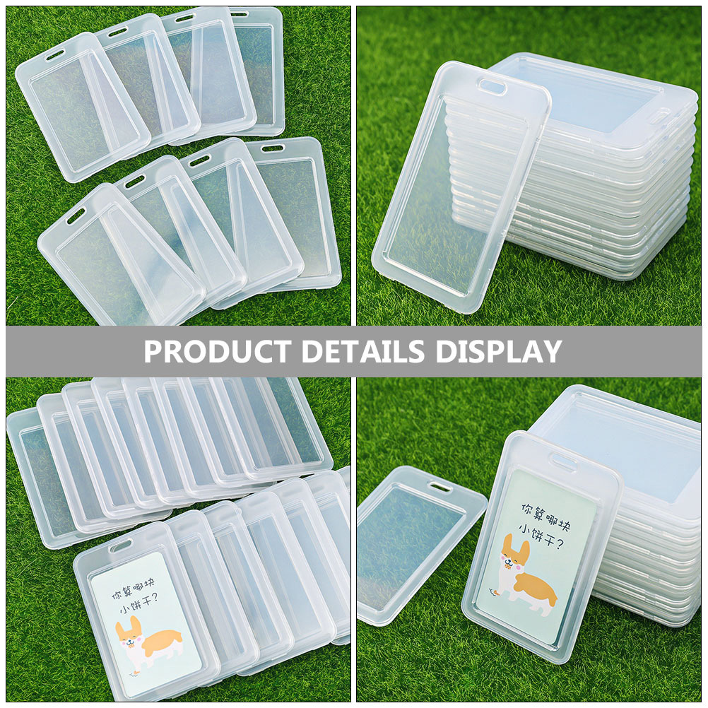 20Pcs Id Cards Cover Portable  - Home Security Premium review and price