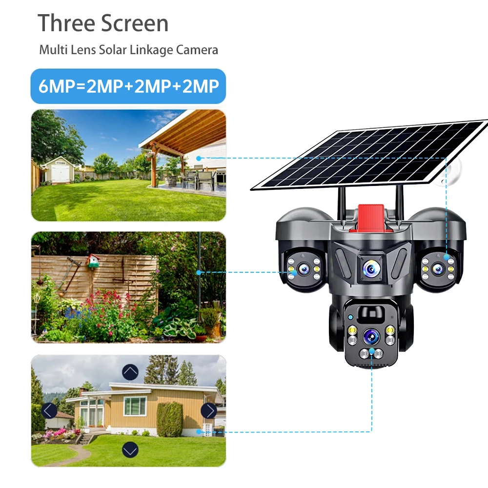 KERUI Outdoor PTZ 6MP 4G SIM W - Home Security And Cctv review and price
