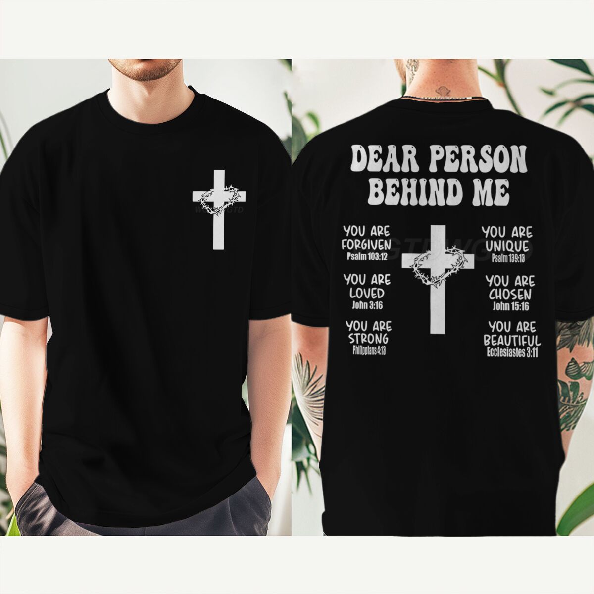 Christian Bible Verse T-shirt  - Home Security Companies Near Me review and price