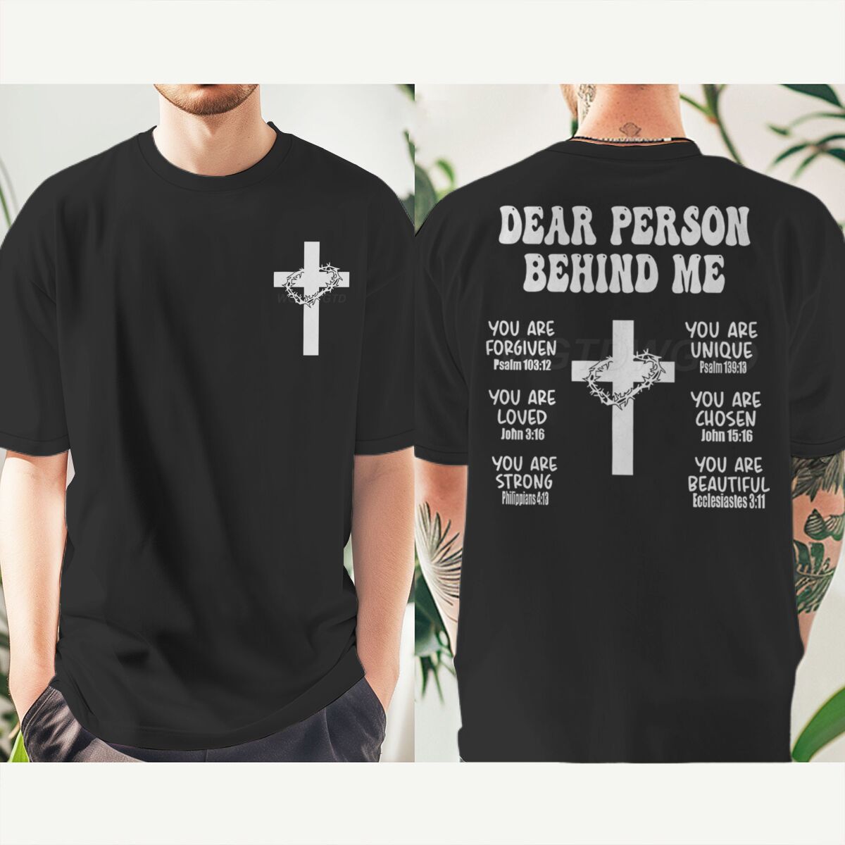 Christian Bible Verse T-shirt  - Home Security Companies Near Me review and price