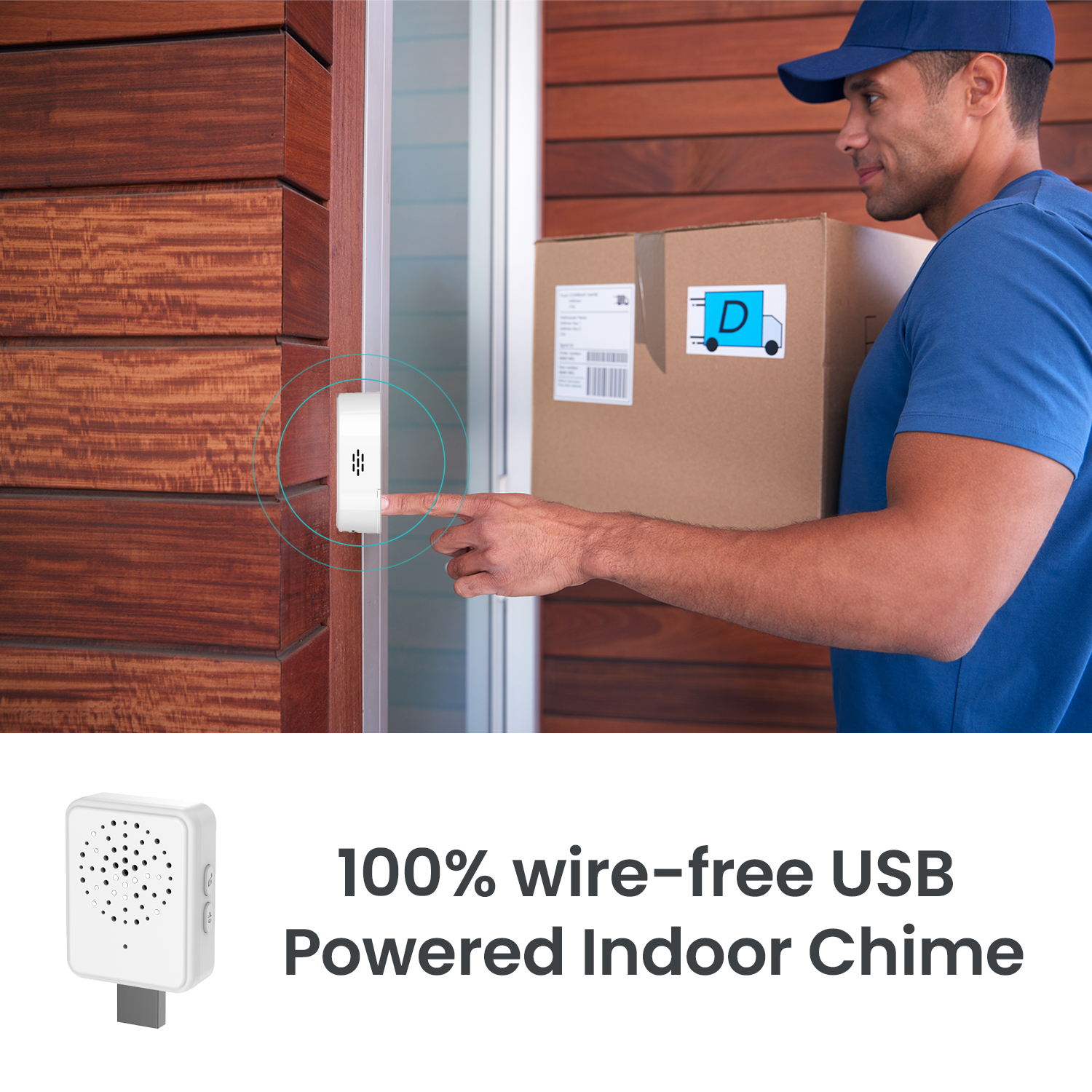 720P Tuya APP WiFi Doorbell Lo - Home Security Video review and price