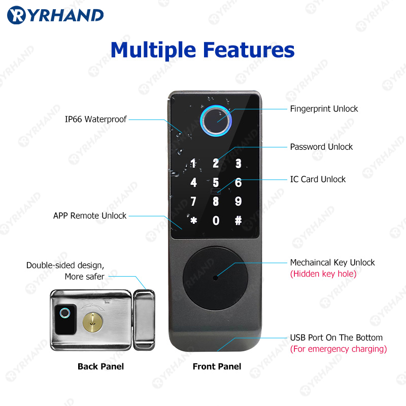 Tuya Smart lock Waterproof Wif - Home Security Group review and price