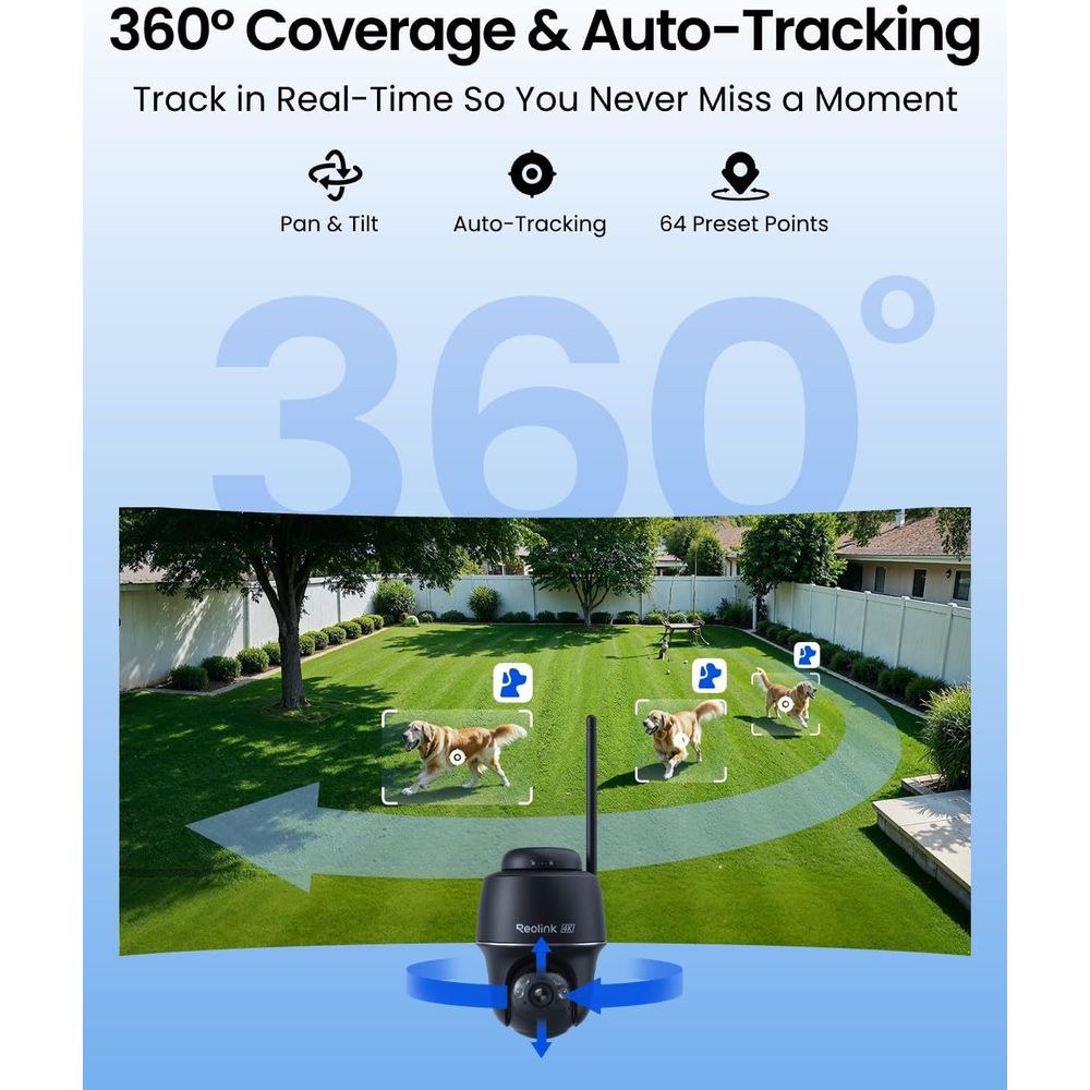 Wireless 4K Outdoor Security C - Home Security No Subscription review and price