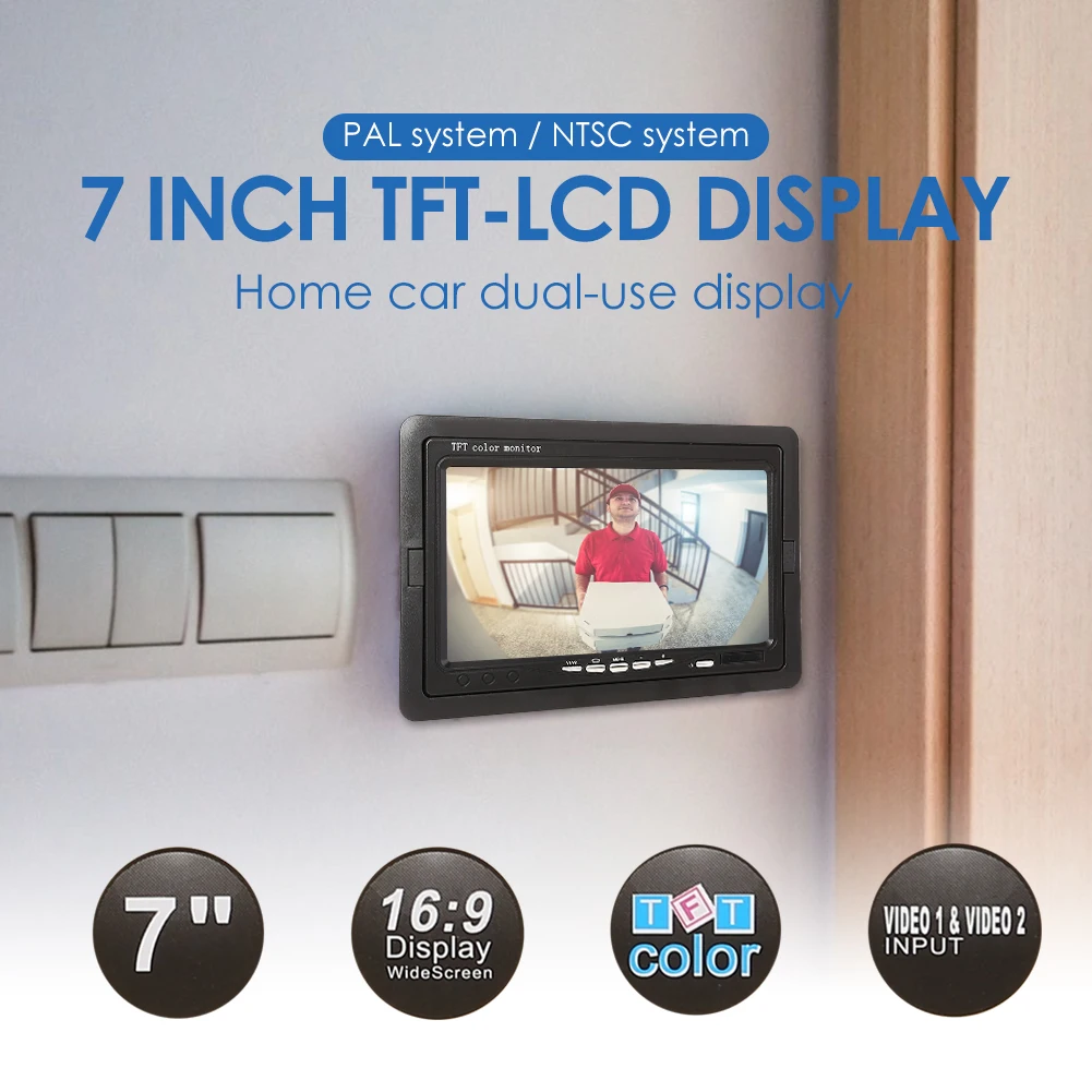 7 Inch Car Monitor TFT LCD Dis - Home Security And Camera Systems review and price